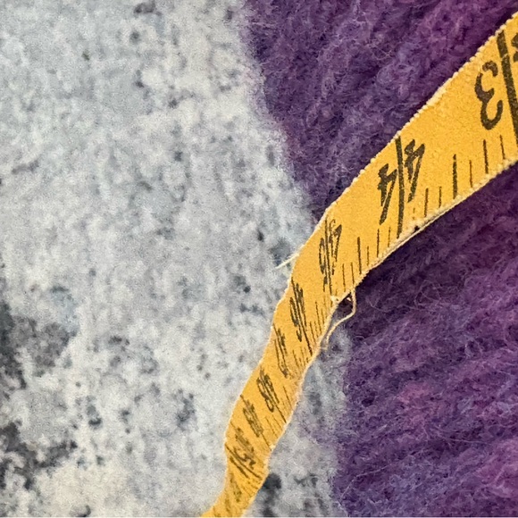 Cato Women's multi colored Purple and Pink Open Front Cardigan long soft NWOT - Picture 7 of 10